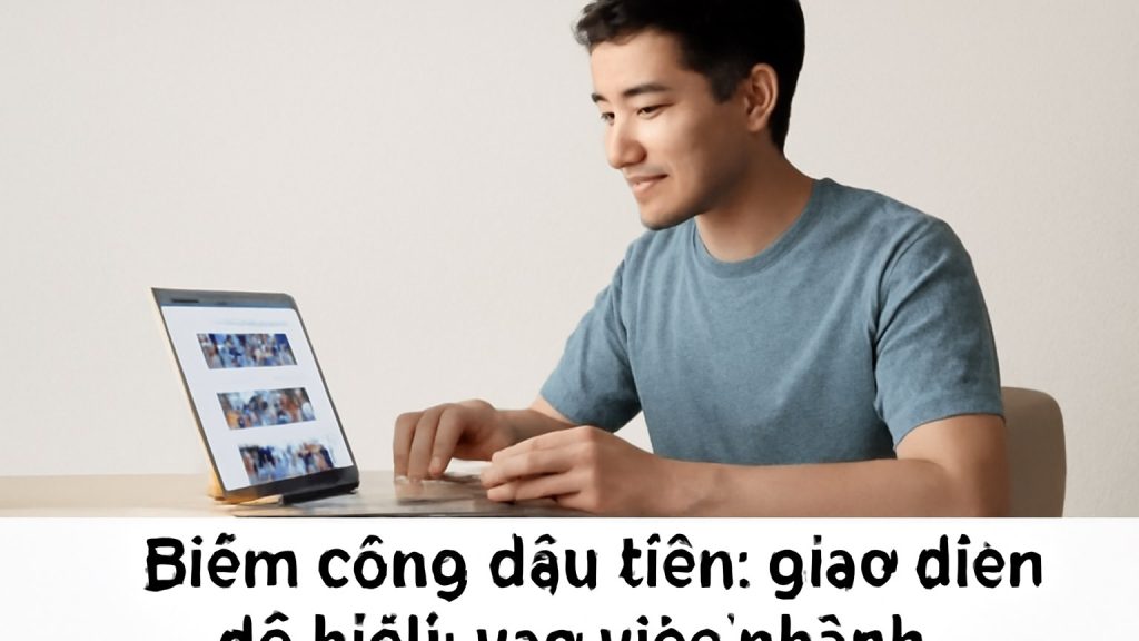 Điểm cộng đầu tiên: giao diện dễ hiểu, vào việc nhanh Minh họa: Điểm cộng đầu tiên: giao diện dễ hiểu, vào việc nhanh